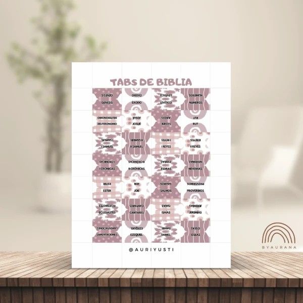 Pestañas para Biblia/Bible Tabs - Español