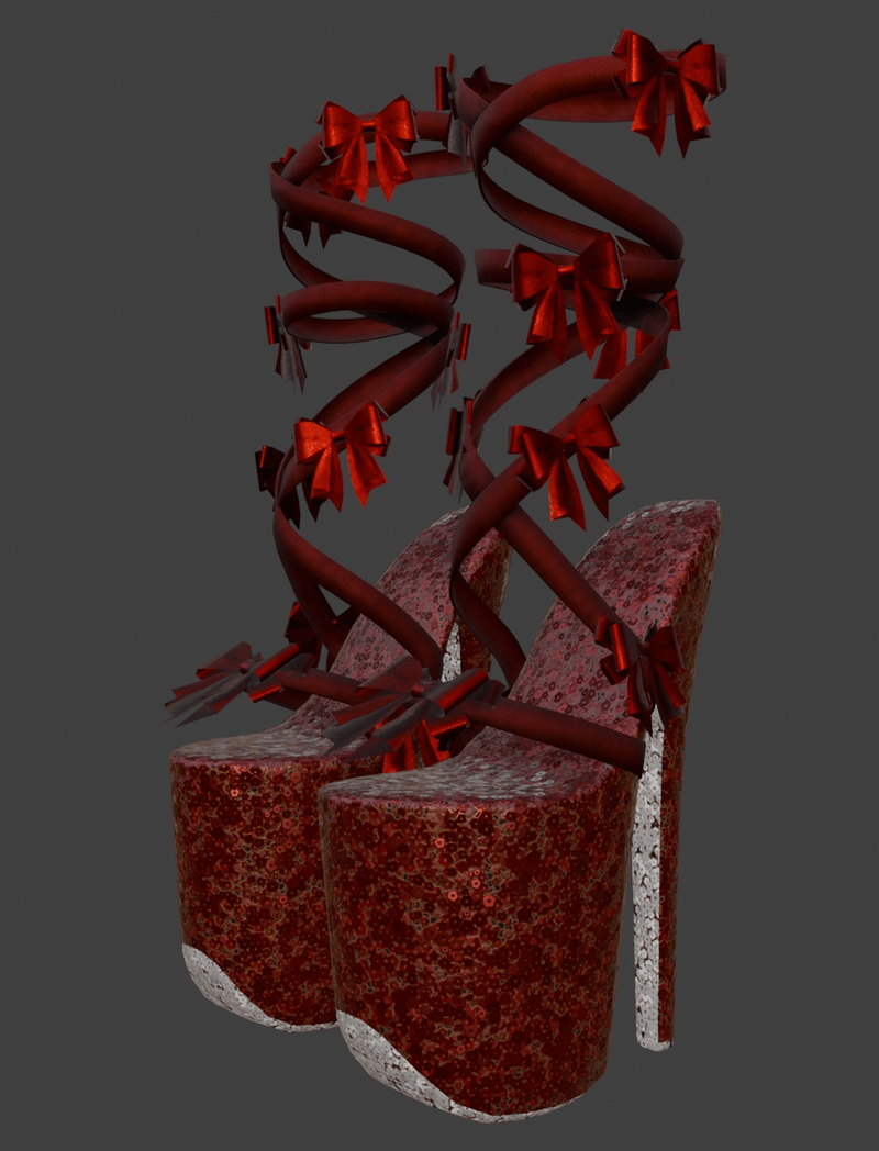 FESTIVE HEELS