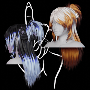 CLIPPEDUP HAIR LONG