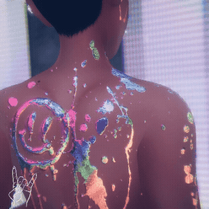 PAINT PARTY BODY TEXTURE [E-GIRL]