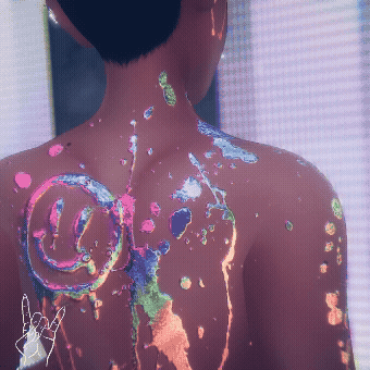 PAINT PARTY BODY TEXTURE [E-GIRL]