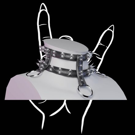 SPIKEY CHOKER