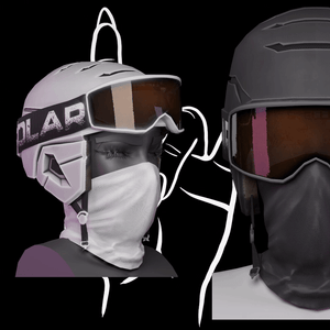 SKI SET [helmet/goggles/mask]