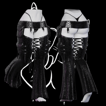 FLARED FESTIVAL PANTS