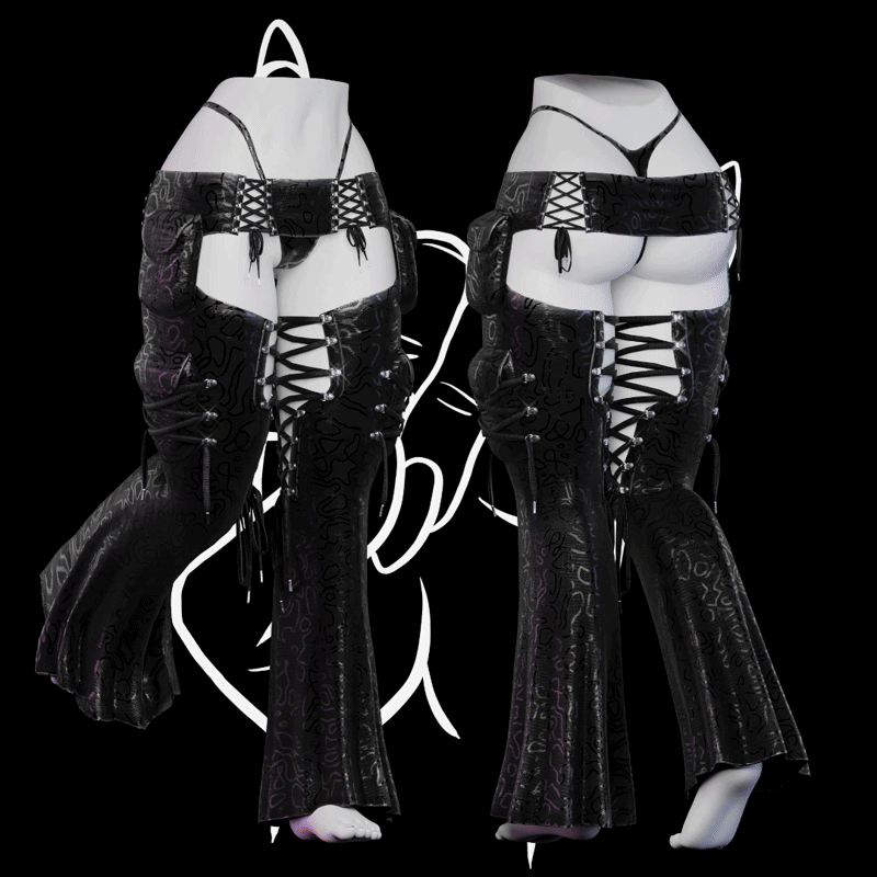 FLARED FESTIVAL PANTS