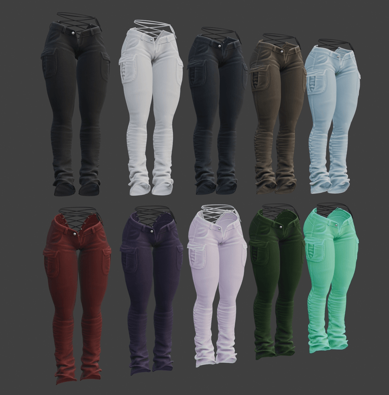 LACE ME PANTS - 2