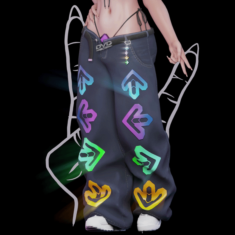 DANCE DANCE PANTS {furality ultra}