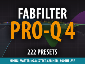 FabFilter PRO-Q 4 - 222 Presets