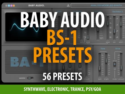 Baby Audio BS-1 Synthesizer Presets - 56 Presets