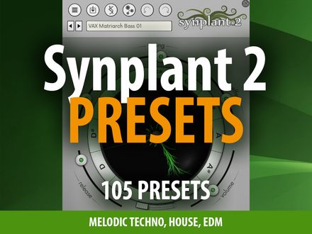 Andi Vax “Synplant 2 Melodic Techno” - 105 Presets