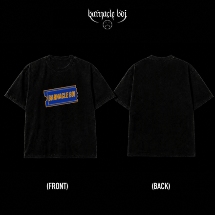 BUSTER TEE (UNISEX) [BLACK/WHITE]