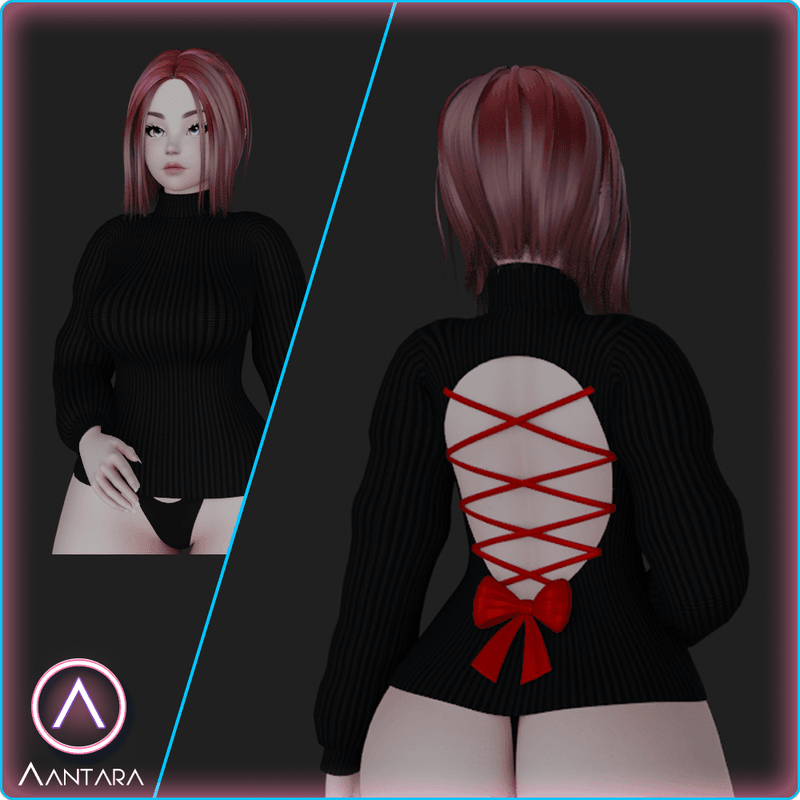 Cutout Sweater