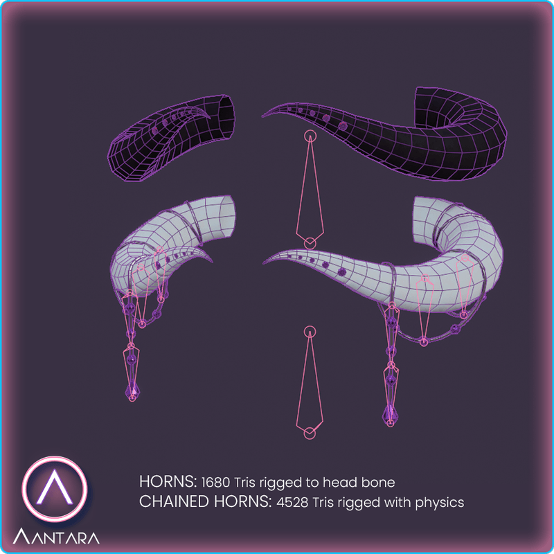 Chained Horns for VRChat