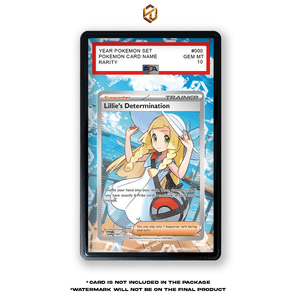 Lillie&#x27;s Determination #169 Mega Evolution - Pokemon Extended Art Display Case - Legacy Vault
