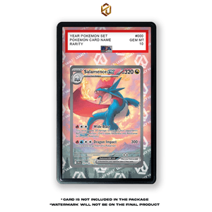 Salamence ex #187 SIR Journey Together - Pokemon Extended Art Display Case - Legacy Vault