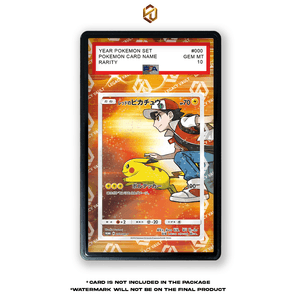Red&#x27;s Pikachu #270/SM-Promo - Pokemon Extended Art Display Case - Legacy Vault