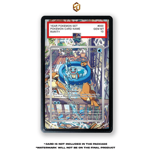Squirtle #148 IR - Pokemon Extended Art Display Case - Legacy Vault