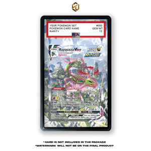 Rayquaza VMAX HR AA - Pokemon Extended Art Display Case - Legacy Vault