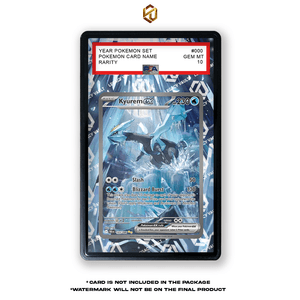 Kyurem ex #165 SIR Black Bolt - Pokemon Extended Art Display Case - Legacy Vault