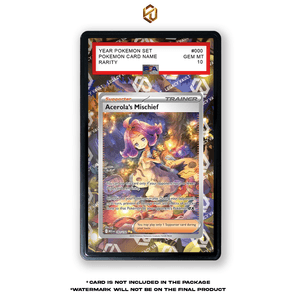 Acerola&#x27;s Mischief #183 SIR Mega Evolution - Pokemon Extended Art Display Case - Legacy Vault