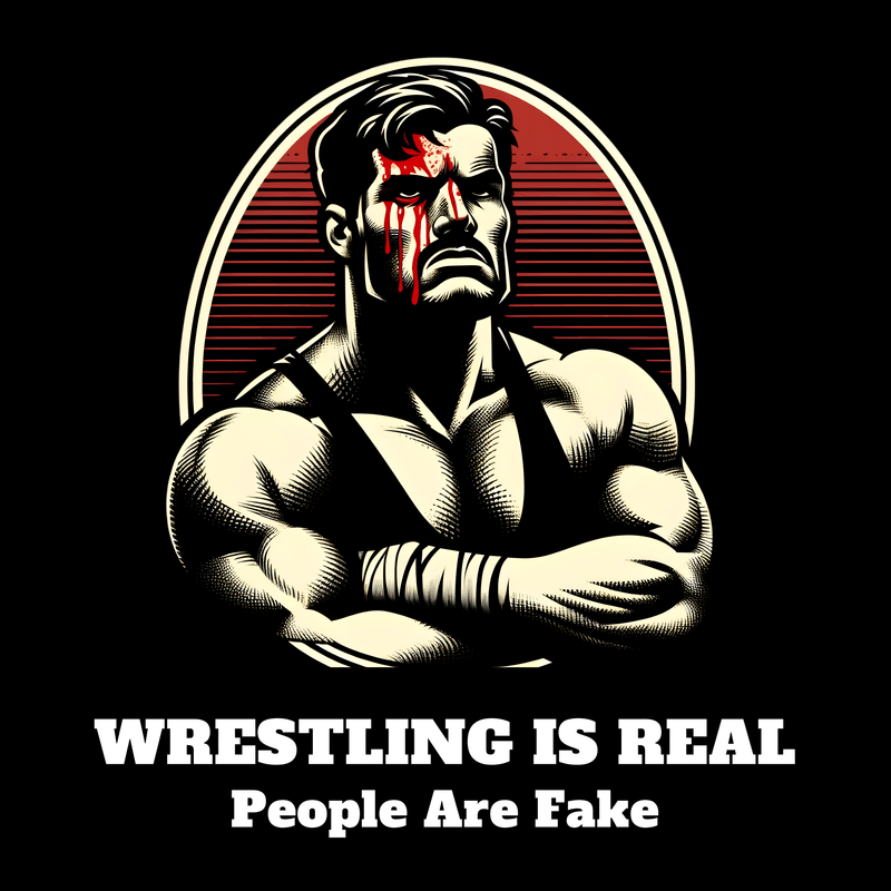 WRESTLING IS REAL - People Are Fake