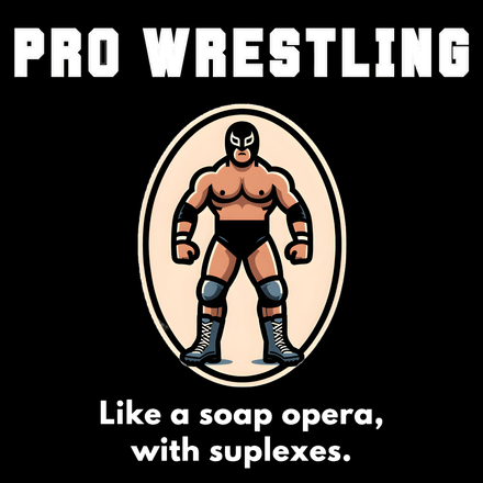 PRO WRESTLING - Like a Soap Opera with Suplexes 