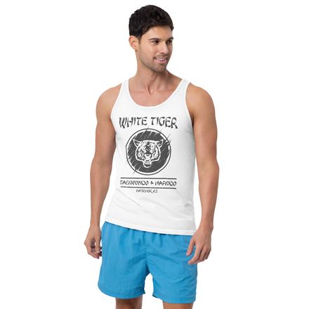 White Tiger Summer Tank