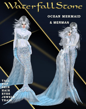 Ocean Mermaid &amp; Merman