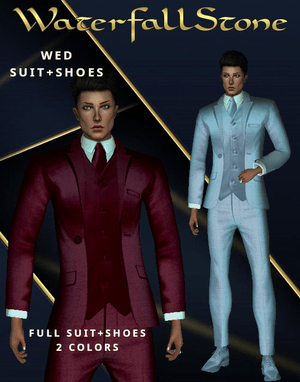 Wed Suit+Shoes