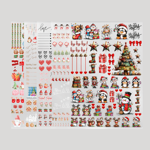 Christmas UV DTF Pack A3 