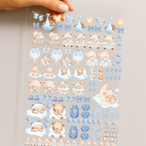 Blue Teddy Bear Collection