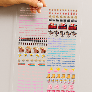 Popcorn &amp; Soda | Cozy Movie Phrases