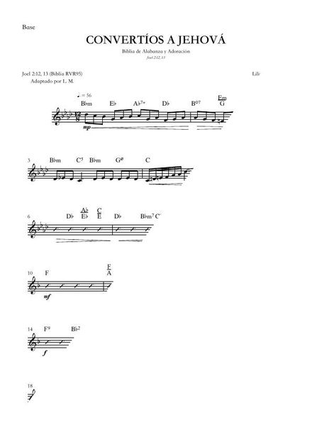 112 - CONVERTÍOS A JEHOVÁ