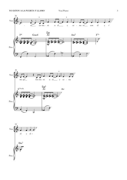 205 - YO ESTOY A LA PUERTA Y LLAMO