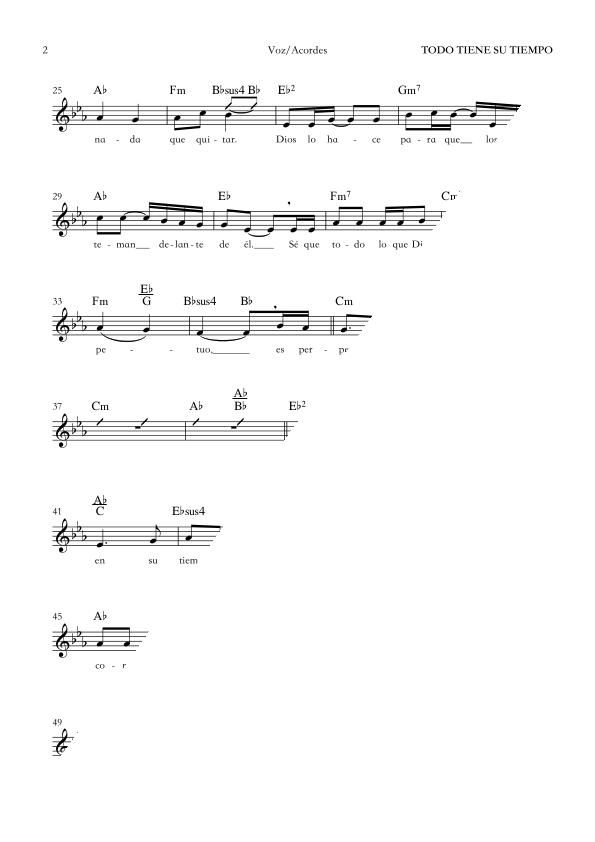 85 - TODO TIENE SU TIEMPO