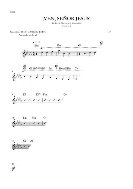 210 - ¡VEN, SEÑOR JESÚS!