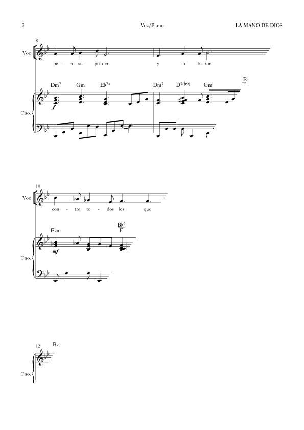43 - LA MANO DE NUESTRO DIOS