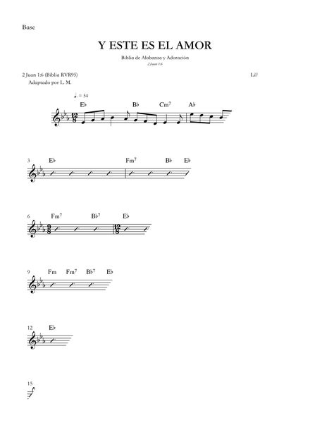 201 - Y ESTE ES EL AMOR