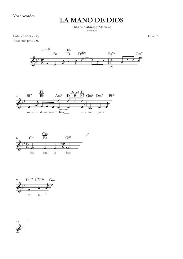 43 - LA MANO DE NUESTRO DIOS