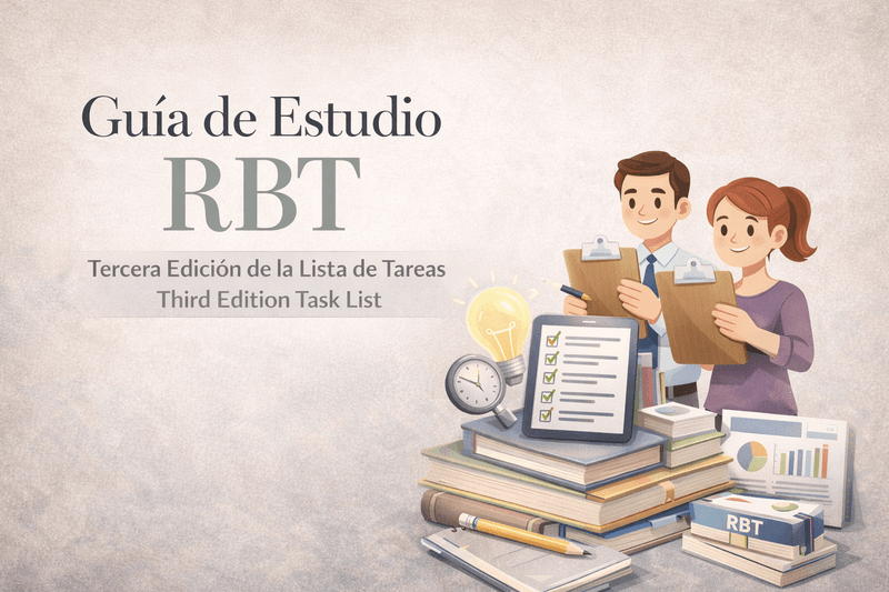 Guía de Estudio RBT 3 task list 