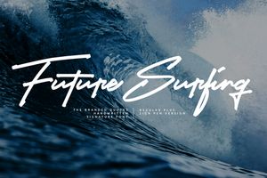 Future Surfing Font