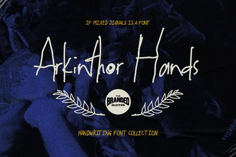 Arkinthor Hands - Font Collection + Drawings
