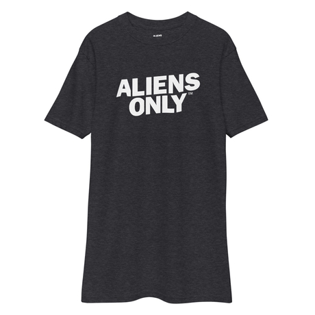 Aliens Only - Logo (Charcoal Heather)