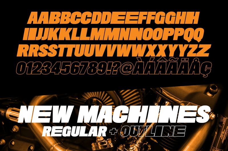 New Machines - Modern Sans