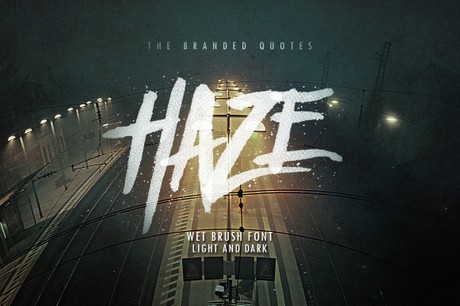 Haze Typeface 2016