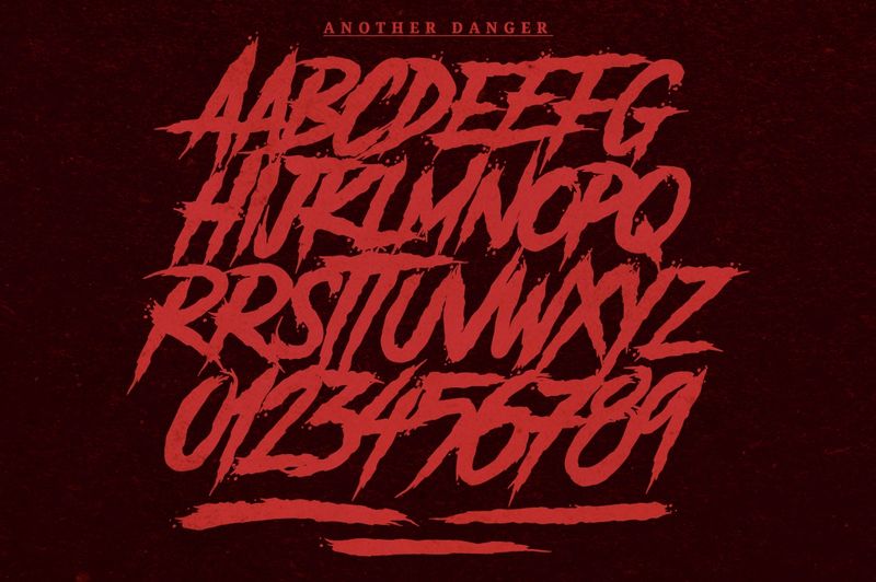 Another Danger Font