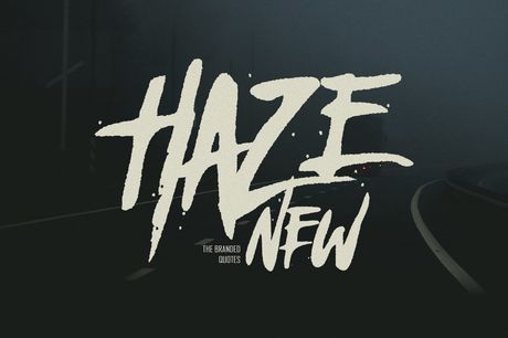 Haze New - Thriller Font 