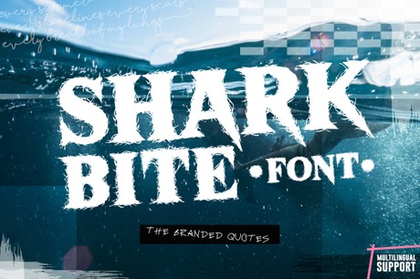 Sharkbite Font
