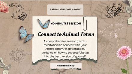Connect with your Animal Totem, Animal Spirit &amp; Power Animal