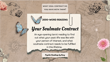 Tarot Reading | Soulmate Contract | What do you owe them? What do they owe you?